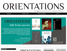 Tablet Screenshot of orientations.com.hk